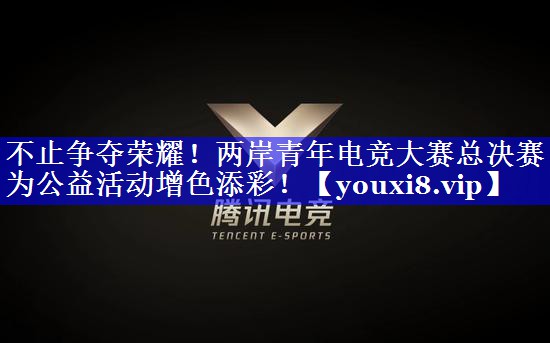 不止争夺荣耀!两岸青年电竞大赛总决赛为公益活动增色添彩! 不止争夺荣耀!两岸青年电竞大赛总决赛为公益活动增色添彩!